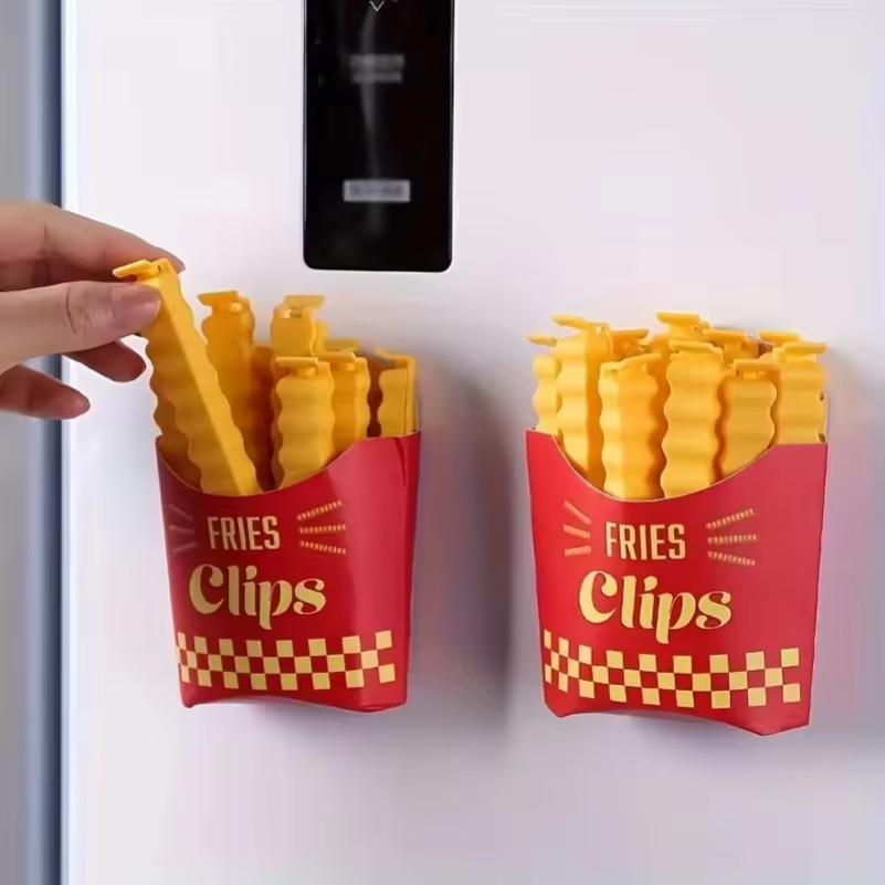 Food Snacks Gifts - 12Pcs/Set Food Moisture-proof Sealing Clip, with