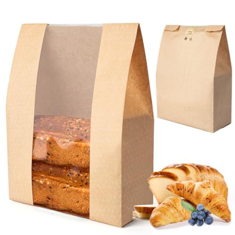 Food & Snacks Colouring Book - Bread Bags for Homemade Bread Sourdough