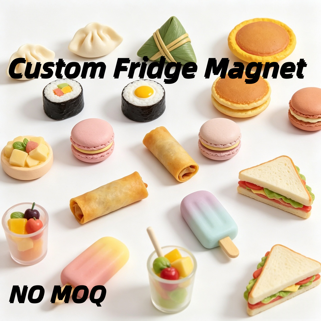 Food Snacks Gifts - Custom Cute 3D Mini Food Fridge