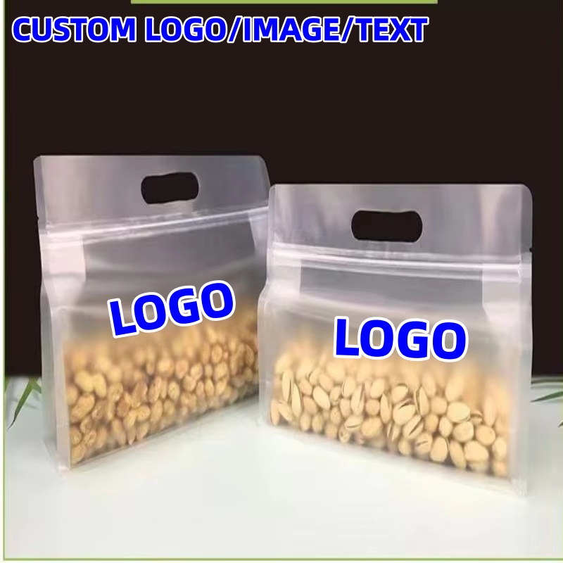 50PCS Frosted 3D Stand Up Zipl - Food Day Snacks recensie en prijs