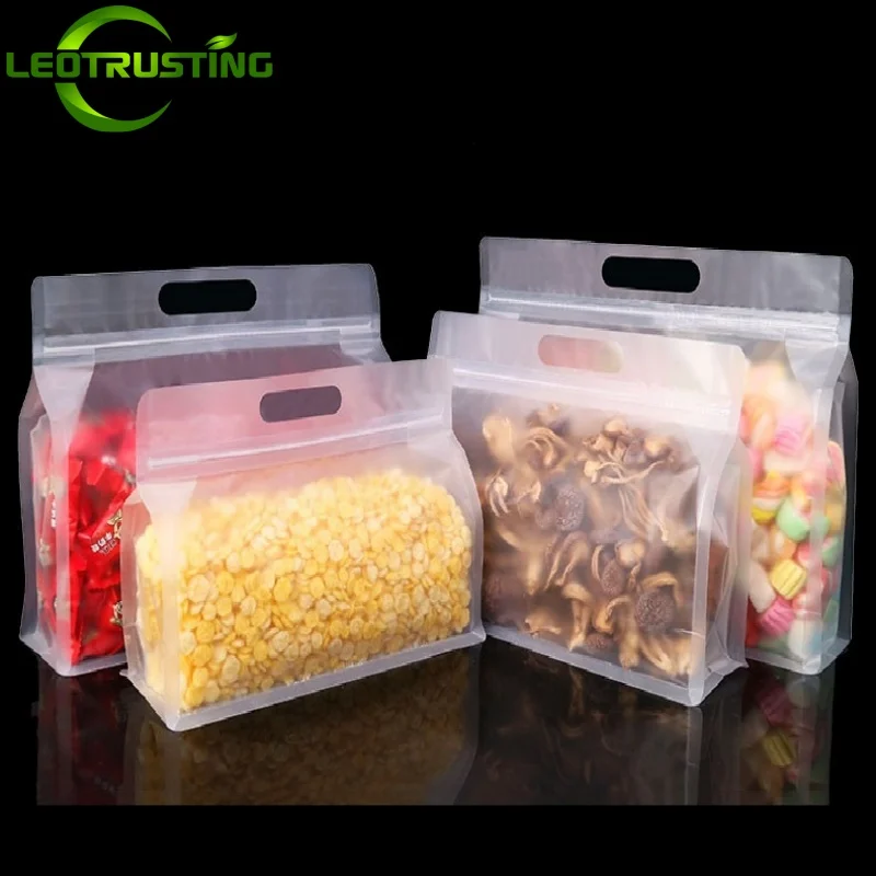 50PCS Frosted 3D Stand Up Zipl - Food Day Snacks recensie en prijs
