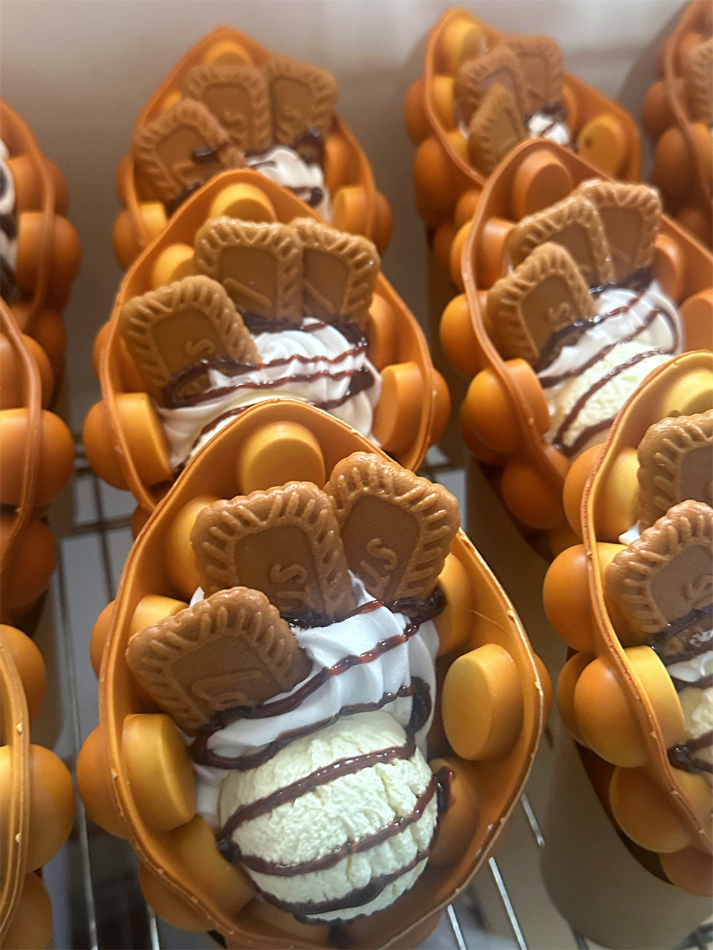 Crispy Bubble Waffle Dessert M - Food Snacks To Eat recensie en prijs