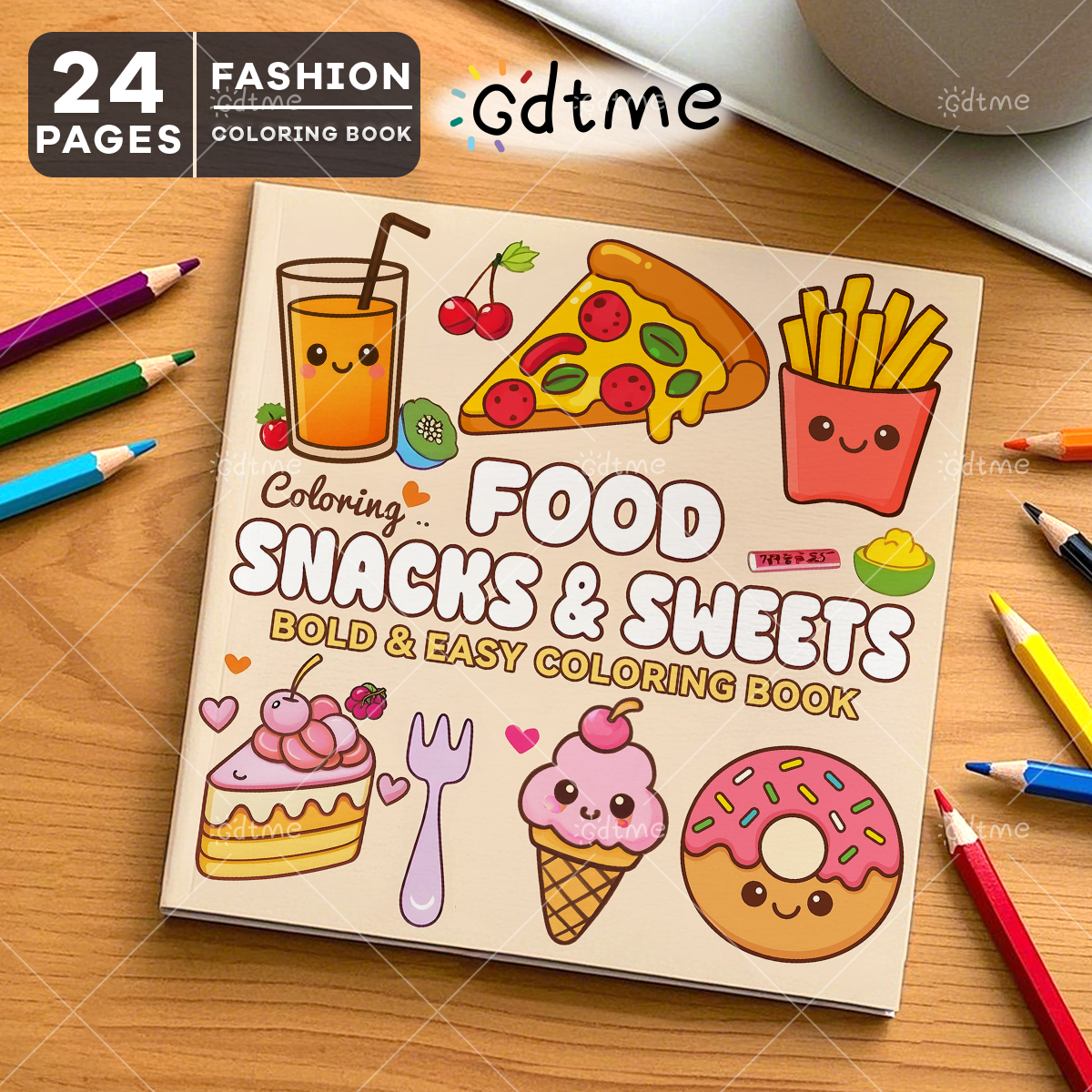 FOOD SNACKS & SWEETS Themed Co - Food Snacks Drawing recensie en prijs