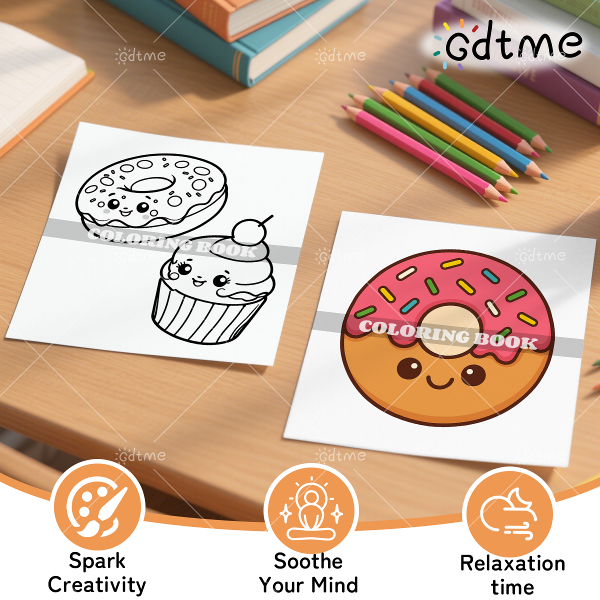 FOOD SNACKS & SWEETS Themed Co - Food Snacks Drawing recensie en prijs