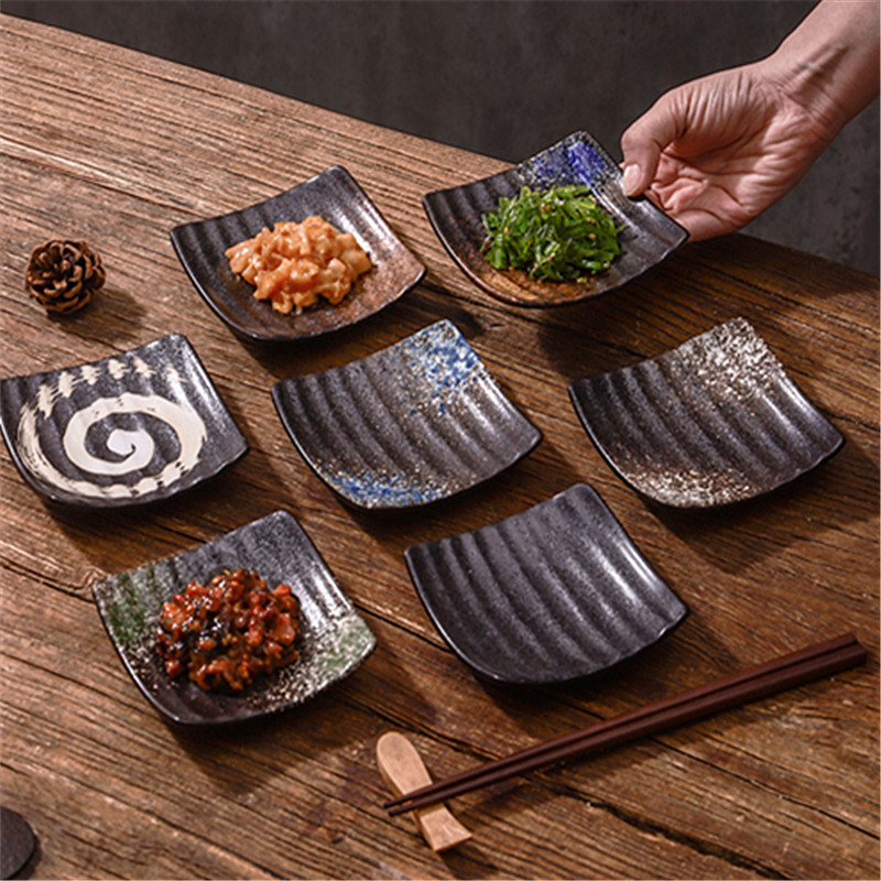 Square Tilted Foot Ceramic Pla - Food Snacks Items recensie en prijs
