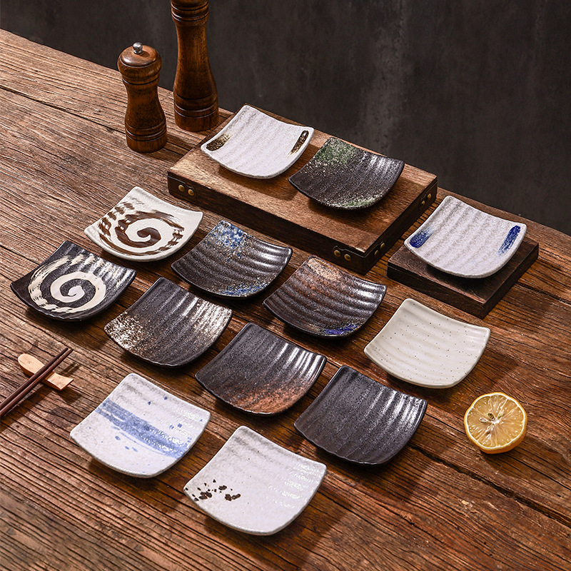 Square Tilted Foot Ceramic Pla - Food Snacks Items recensie en prijs