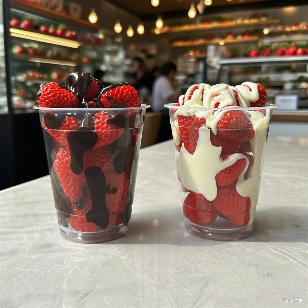 Summer Milk Tea Fruit Cup Chri - Food Snacks To Eat recensie en prijs