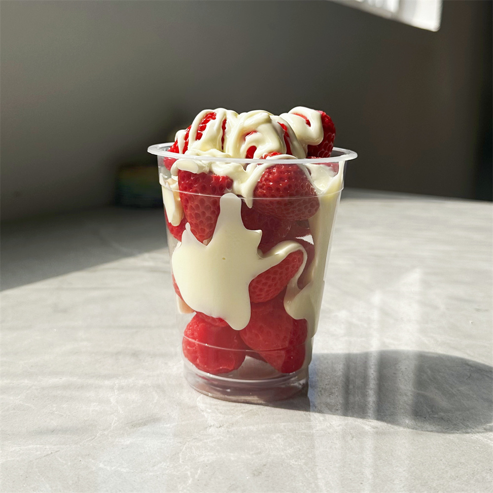 Summer Milk Tea Fruit Cup Chri - Food Snacks To Eat recensie en prijs