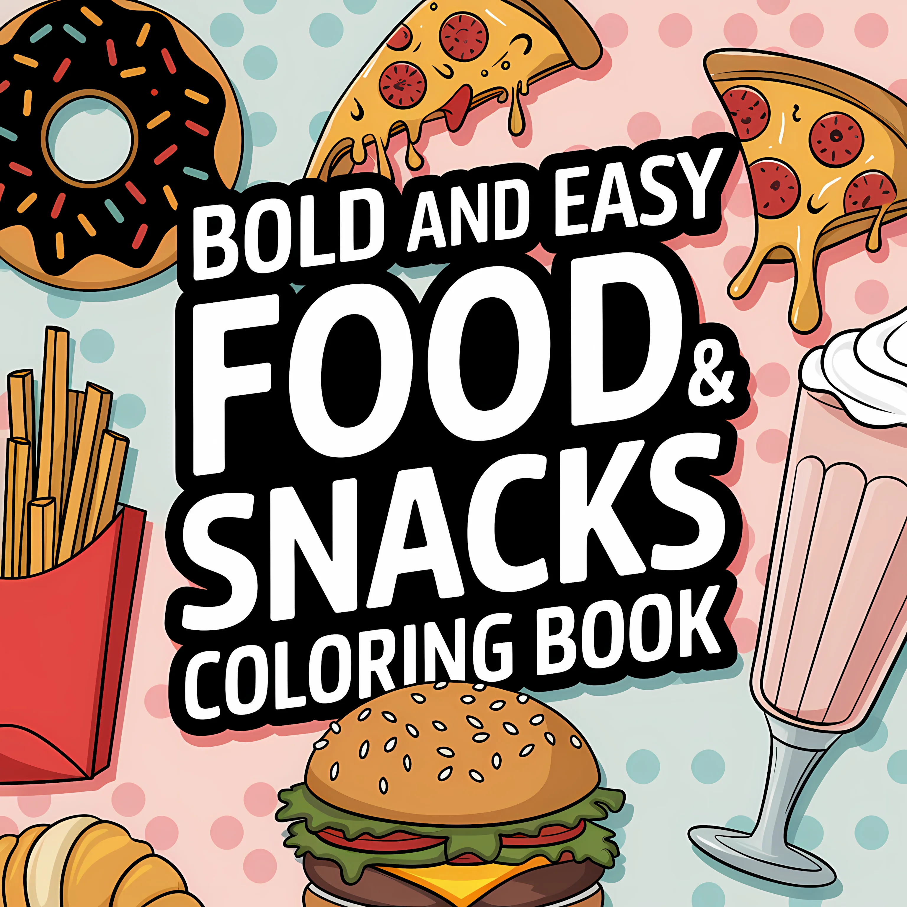 Easy Food and Snacks Coloring  - Food Snacks Drawing recensie en prijs