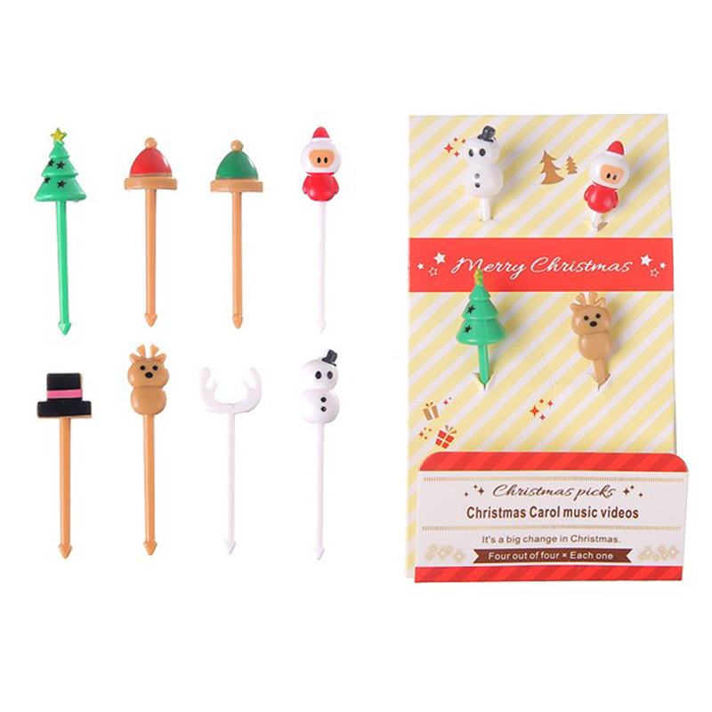 1set Cute Mini Cat Crown Fruit - Xmas Food Snacks recensie en prijs