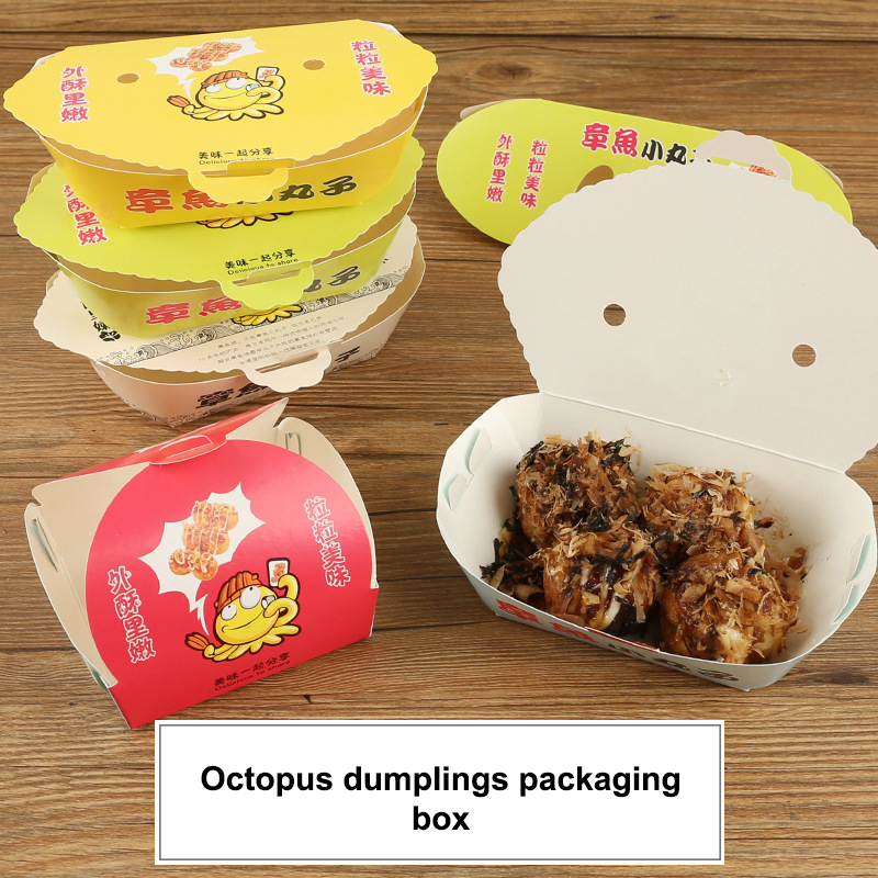 100Pcs Disposable Cartoon Octo - Food In Japanese Snacks recensie en prijs
