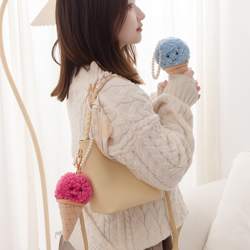 Cute Cartoon Ice cream Plush T - Food Snacks Gifts recensie en prijs