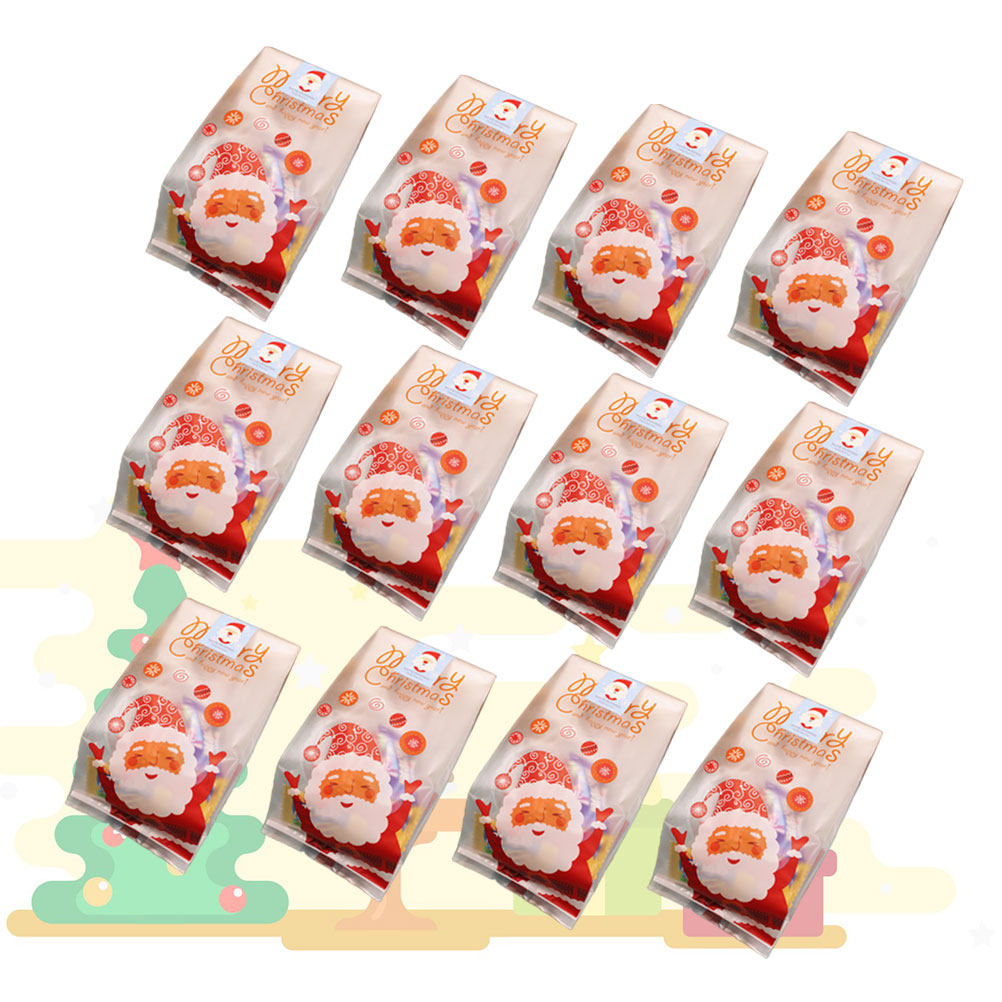 50Pcs Christmas Gift Bags Fest - Xmas Food Snacks recensie en prijs