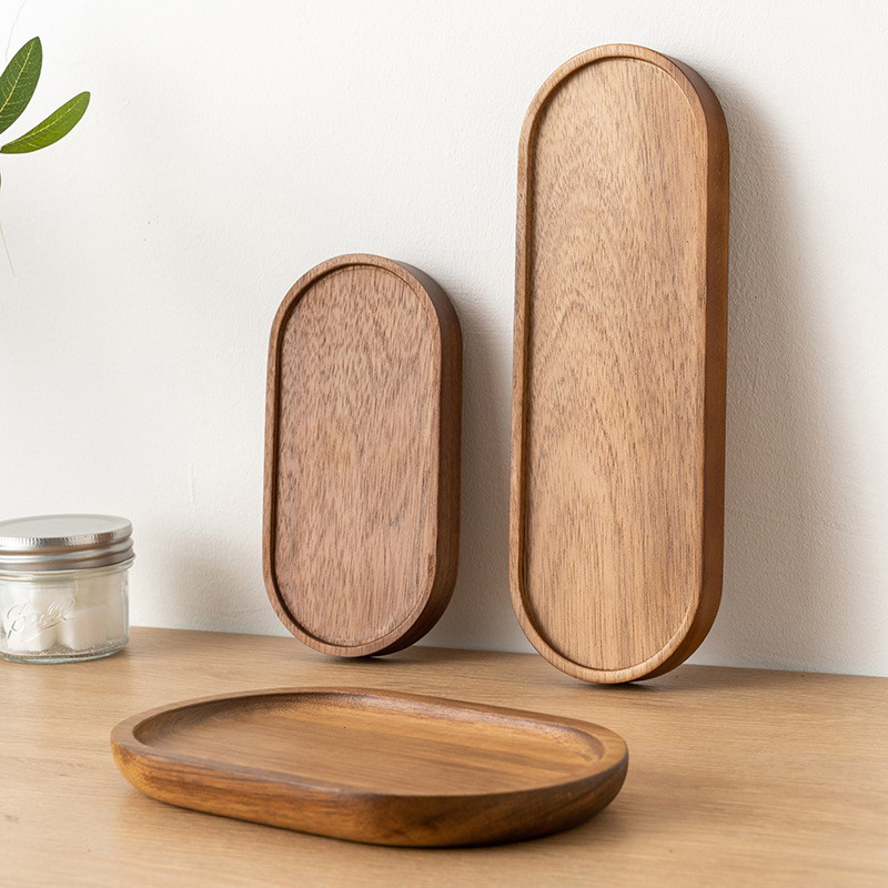 Tableware Solid Wood Food Tray - Food In Japanese Snacks recensie en prijs