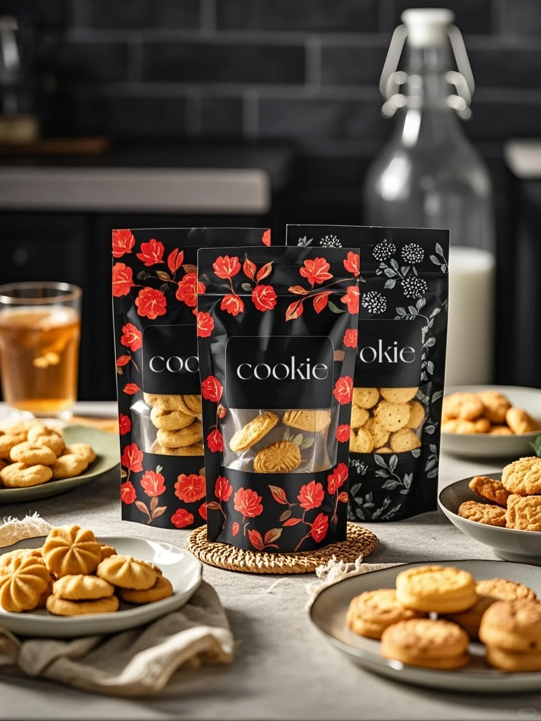 Stand up Matte Aluminum Foil W - Xmas Food Snacks recensie en prijs
