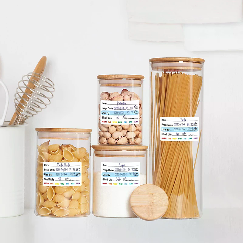 300Pcs/Roll Kitchen Date Food  - Snacks Food Labels recensie en prijs