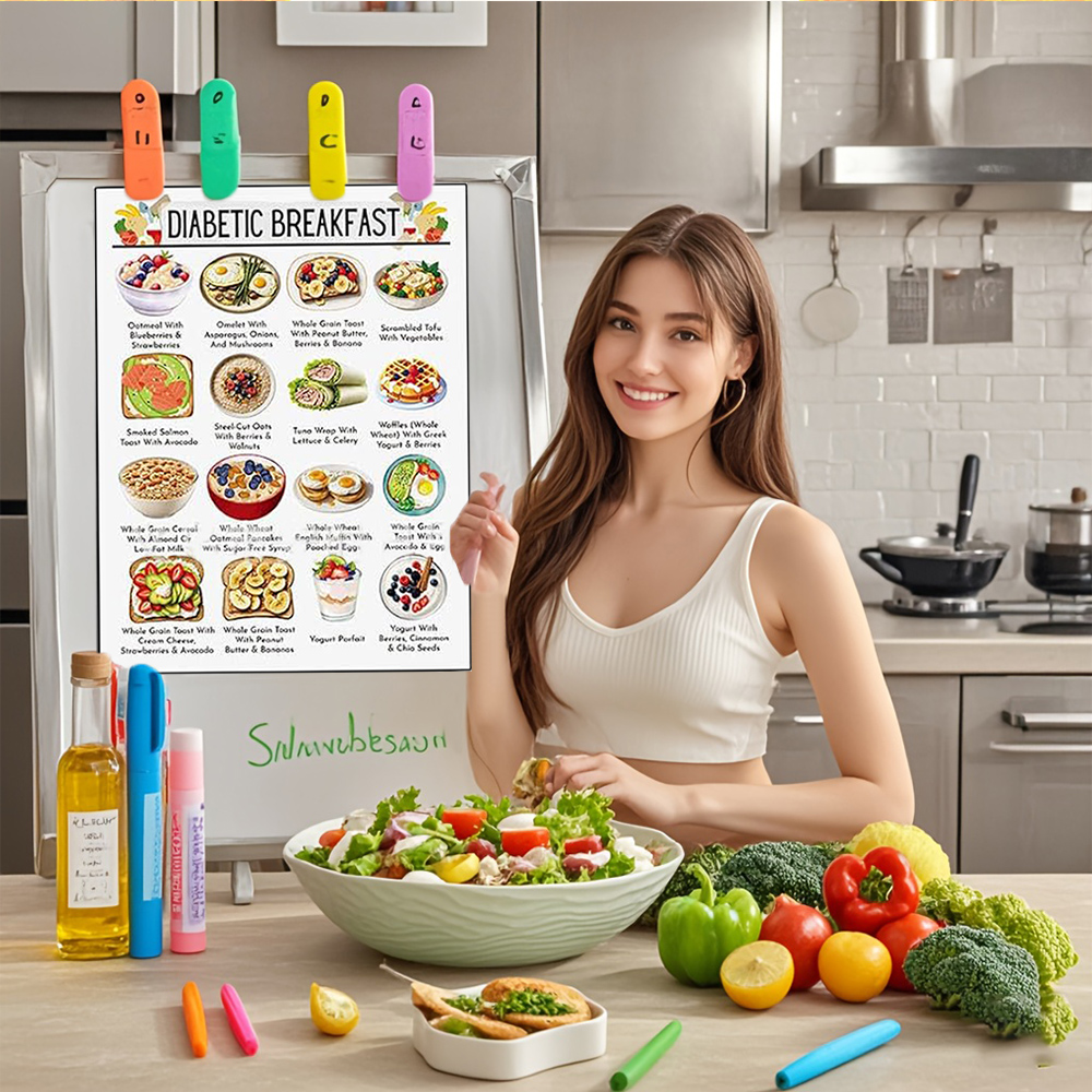 12pcs Diabetic Meal Planner Un - Food Snacks To Eat recensie en prijs