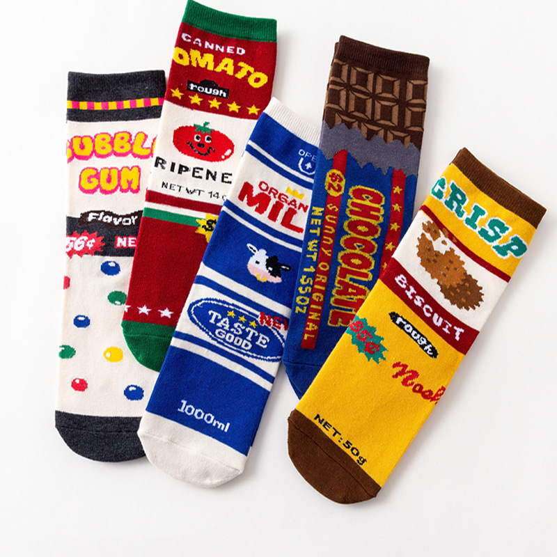 1 Pair Fashion Women Sock Funn - Food In Japanese Snacks recensie en prijs