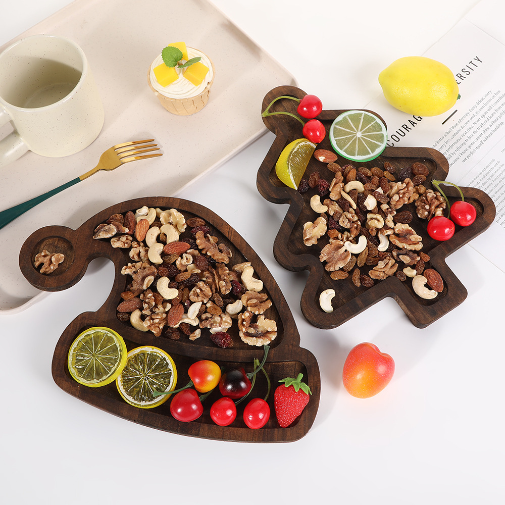 Christmas Tree Hat Shape Tray  - Xmas Food Snacks recensie en prijs