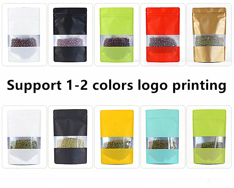 100PCS Foil Window Ziplock Bag - Xmas Food Snacks recensie en prijs