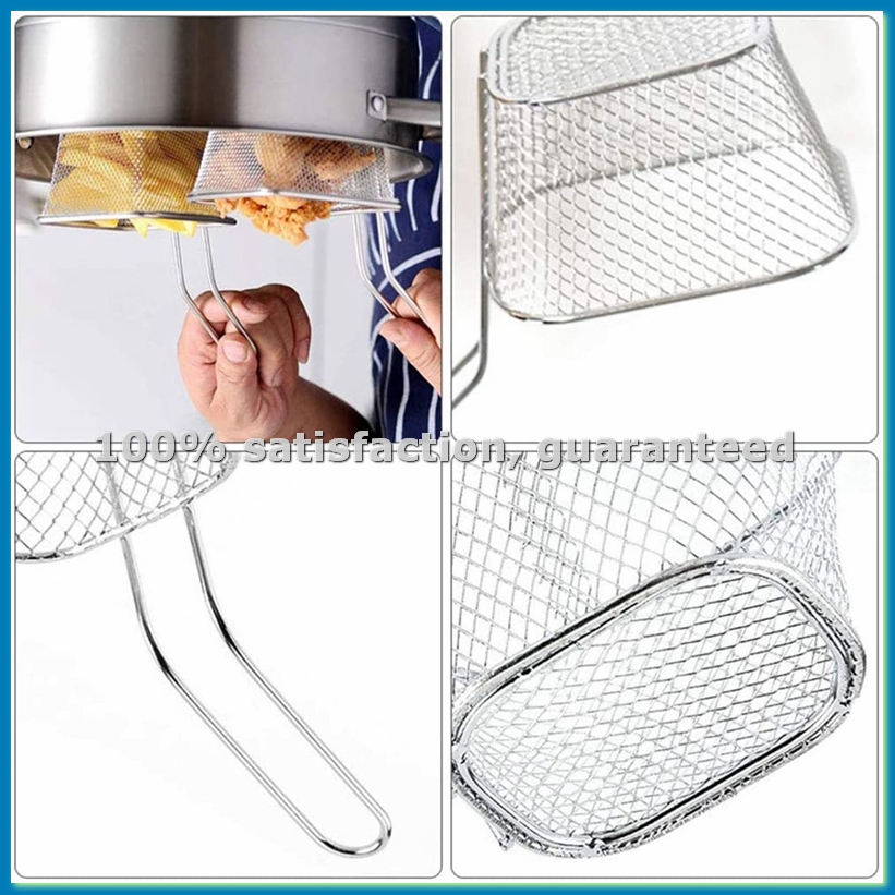 Mini Fry Baskets, Mesh Wire Fr - Food & Snacks Colouring Book recensie en prijs