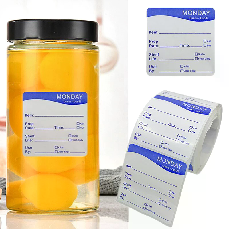 250Pcs/Roll Kitchen Date Food  - Snacks Food Labels recensie en prijs