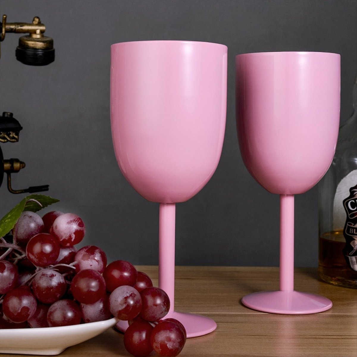 2PCS Insulated Pink Wine Glass - Food & Snacks Colouring Book recensie en prijs