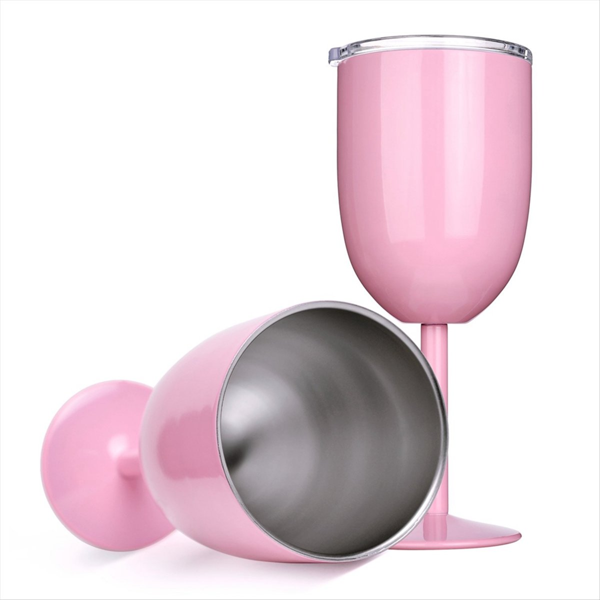 2PCS Insulated Pink Wine Glass - Food & Snacks Colouring Book recensie en prijs