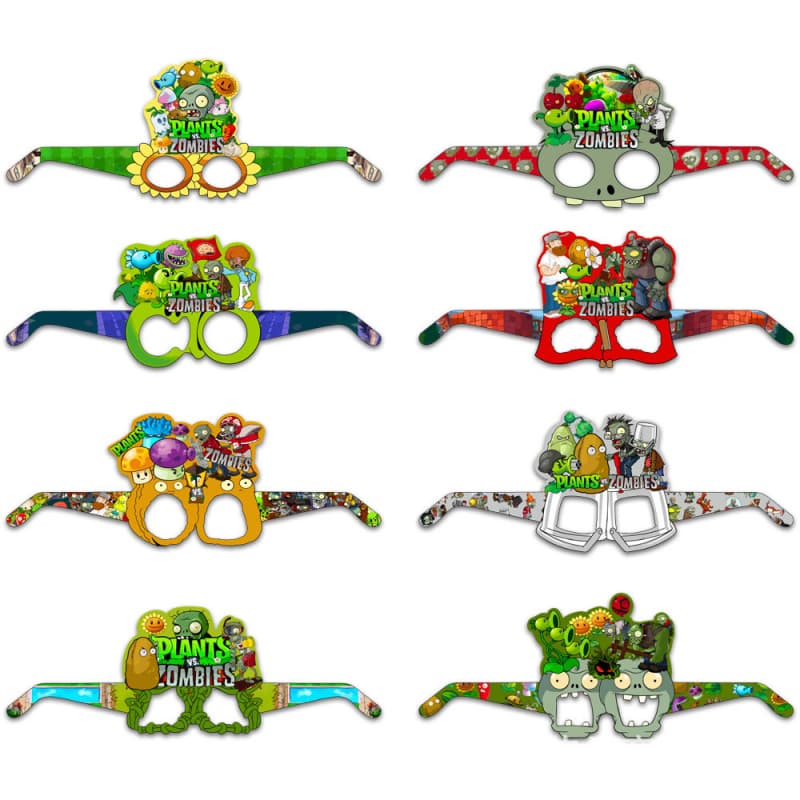 8pcs Plant Vs. Zombie Theme Pa - Zombie Snacks recensie en prijs