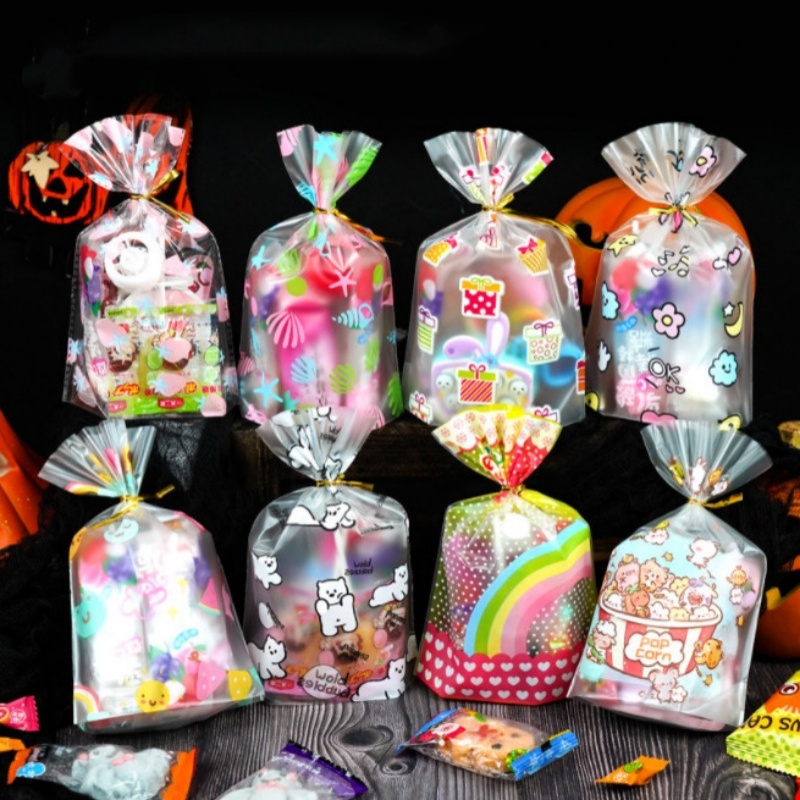 100PCS Bag With Ties Open Top  - Xmas Food Snacks recensie en prijs