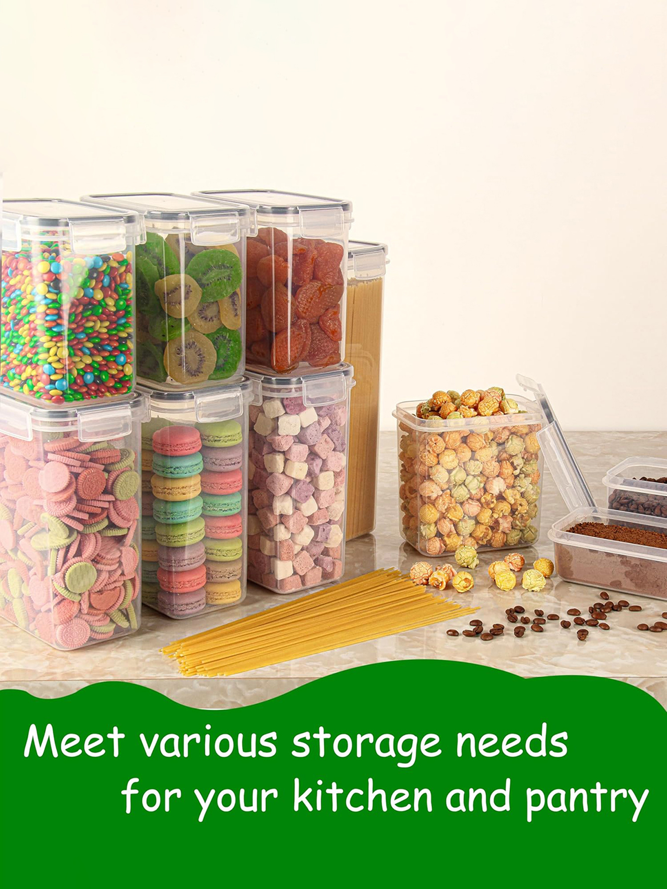 42PCS-Kitchen,Airtight food st - Snacks Food Labels recensie en prijs