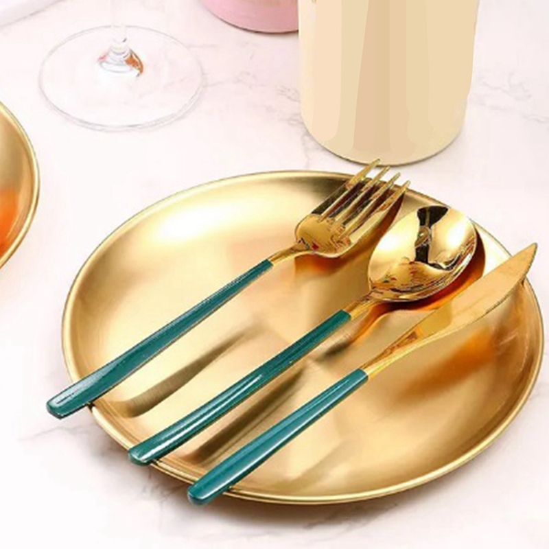Stainless Steel Round Plate Ca - Food & Snacks Colouring Book recensie en prijs