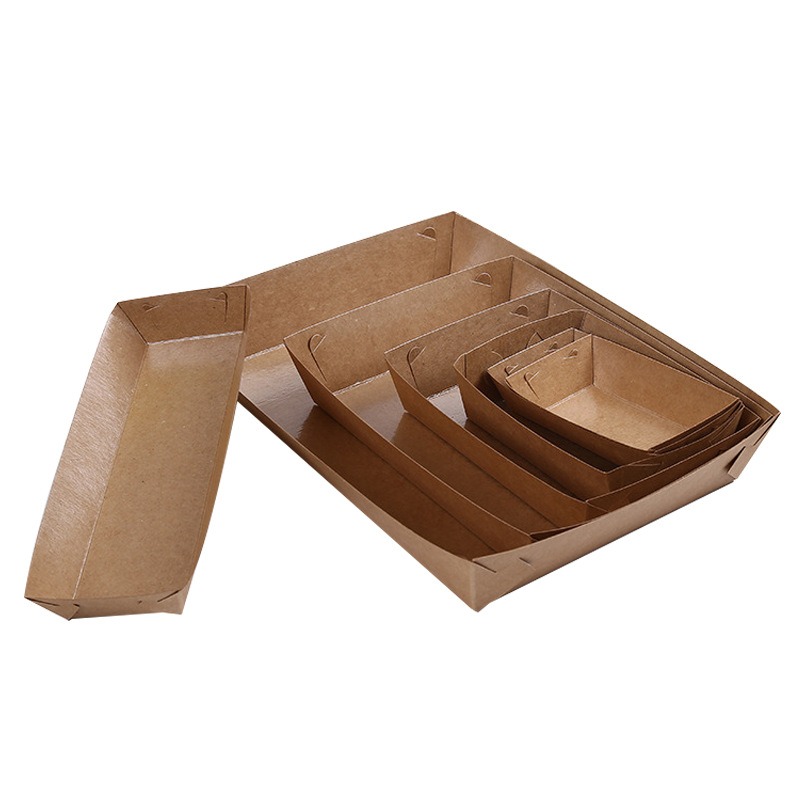 10/30/50pcs Kraft Paper Dispos - Food Day Snacks recensie en prijs