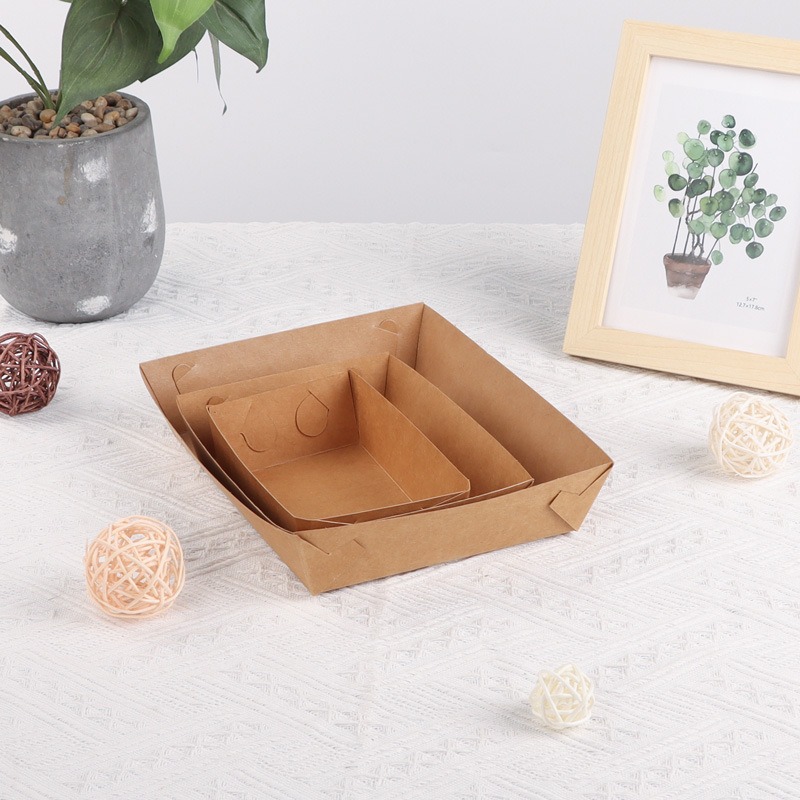 10/30/50pcs Kraft Paper Dispos - Food Day Snacks recensie en prijs