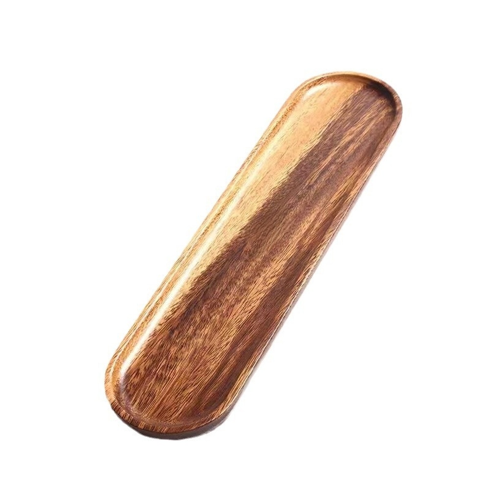 Walnut Wood Tray Tableware Rec - Food In Japanese Snacks recensie en prijs