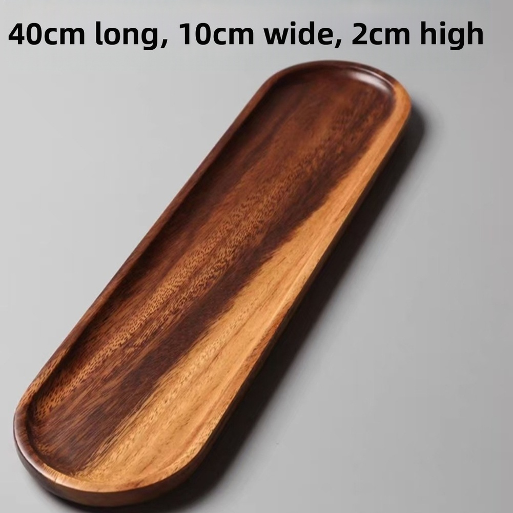 Walnut Wood Tray Tableware Rec - Food In Japanese Snacks recensie en prijs