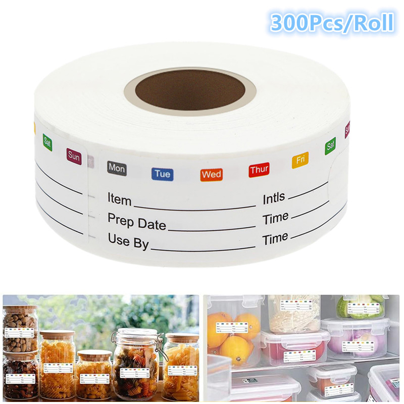 300Pcs/Roll Candy Storage Expi - Snacks Food Labels recensie en prijs