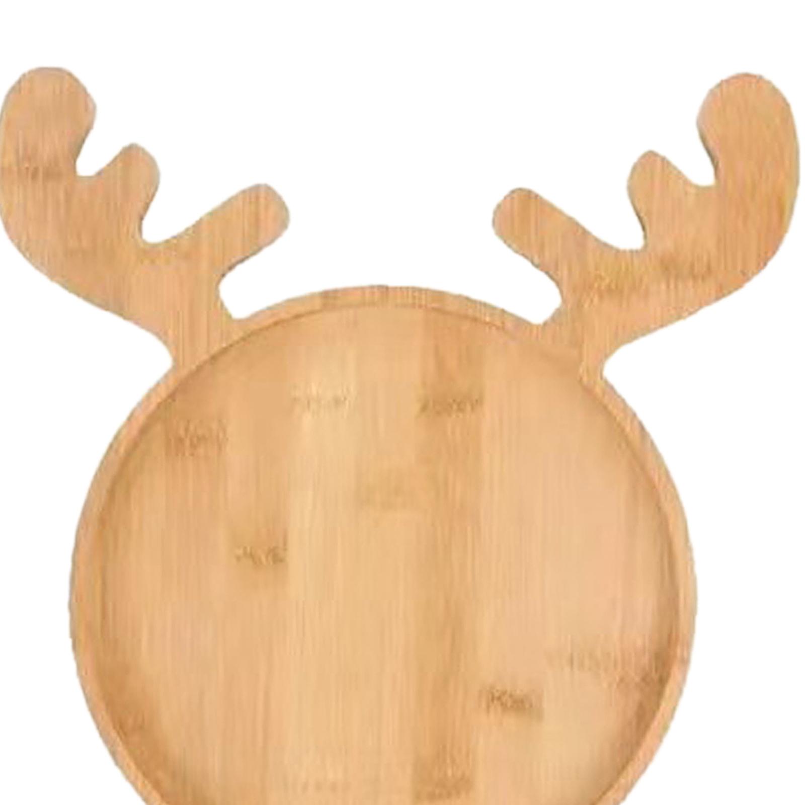 Wooden Food Dish Xmas Decor Br - Xmas Food Snacks recensie en prijs