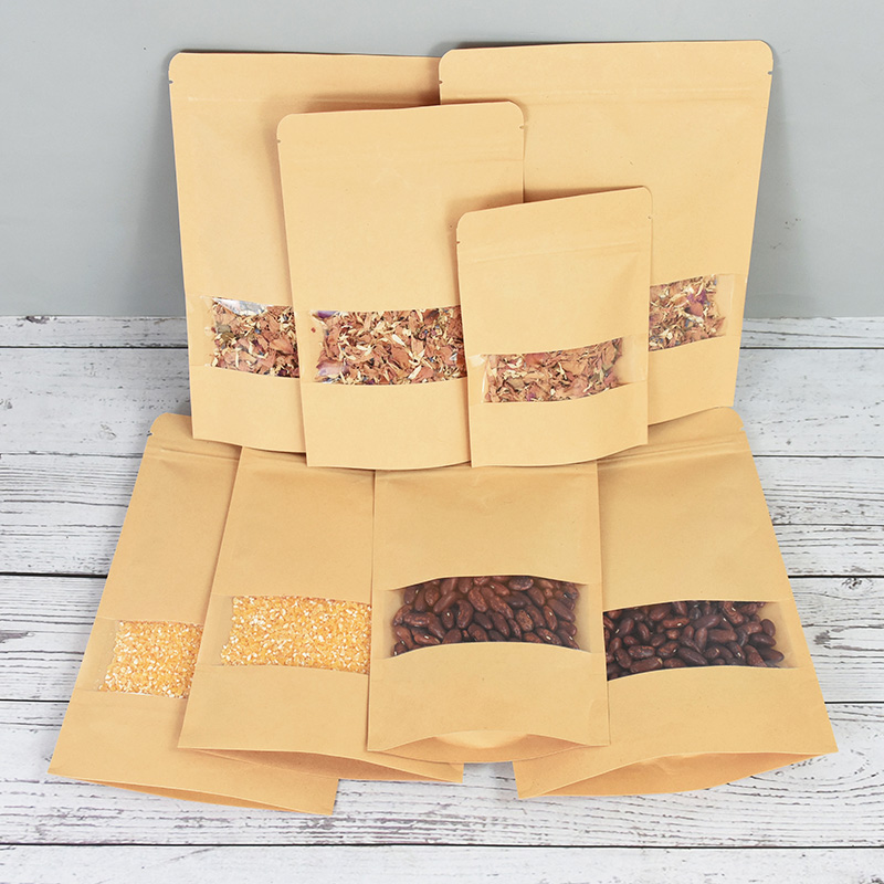 20/50pcs Kraft Paper Zip Lock  - Food Snacks Gifts recensie en prijs