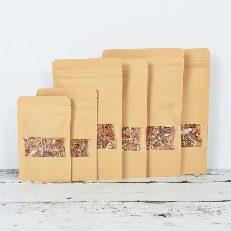 20/50pcs Kraft Paper Zip Lock  - Food Snacks Gifts recensie en prijs