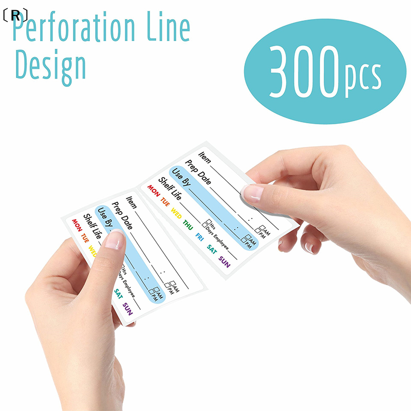 〔R〕300Pcs Roll Kitchen Date Fo - Snacks Food Labels recensie en prijs