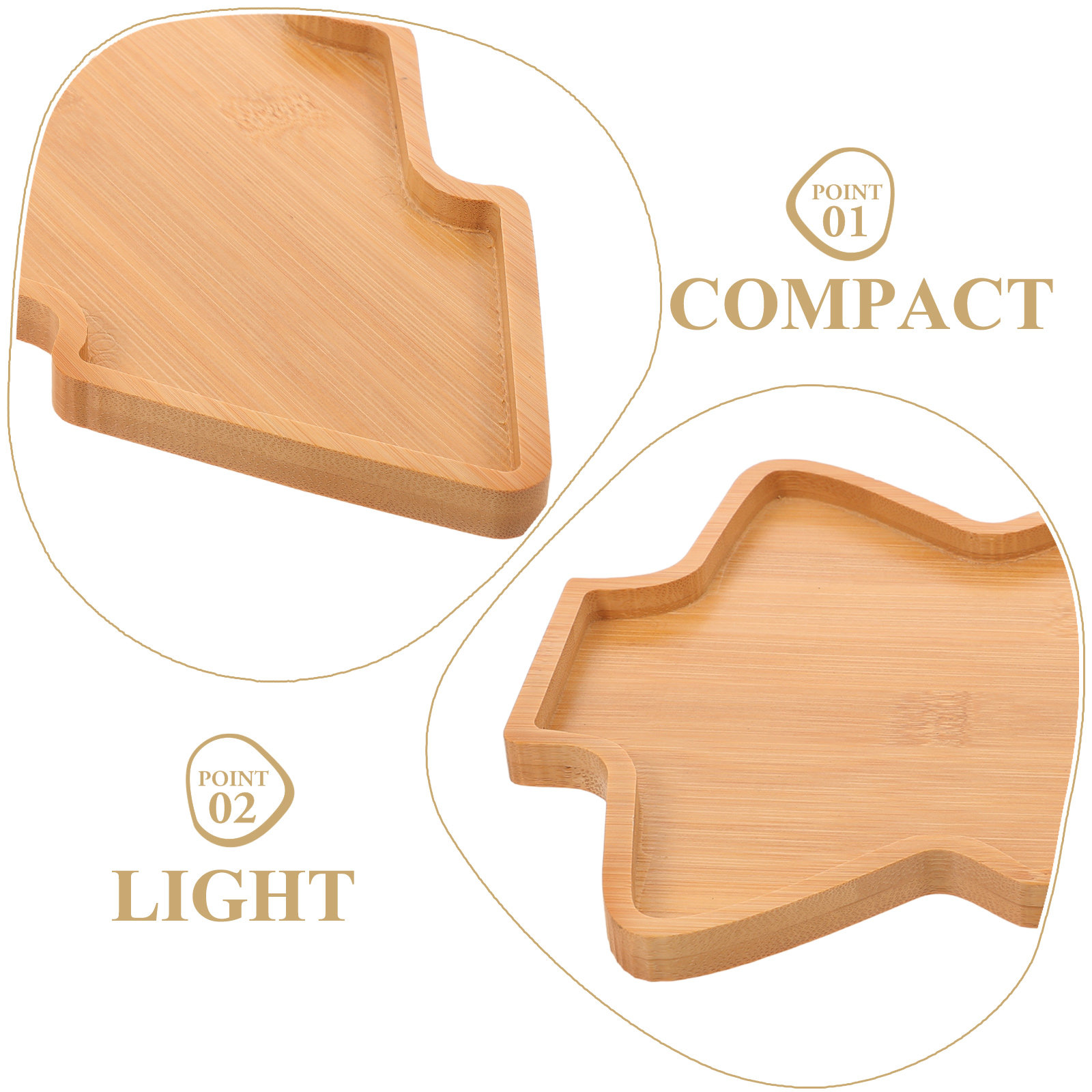 Christmas Tree Shaped Wooden S - Xmas Food Snacks recensie en prijs