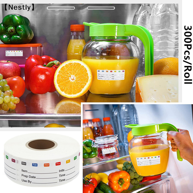 300Pcs/Roll Kitchen Date Food  - Snacks Food Labels recensie en prijs