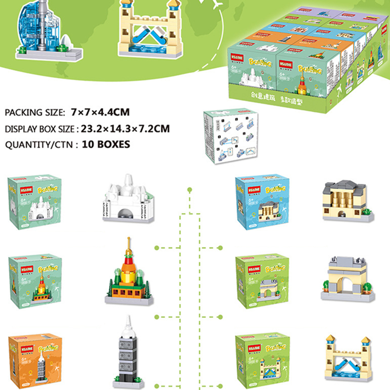 10in1 Cute Architectural Stree - Food Snacks Ideas recensie en prijs