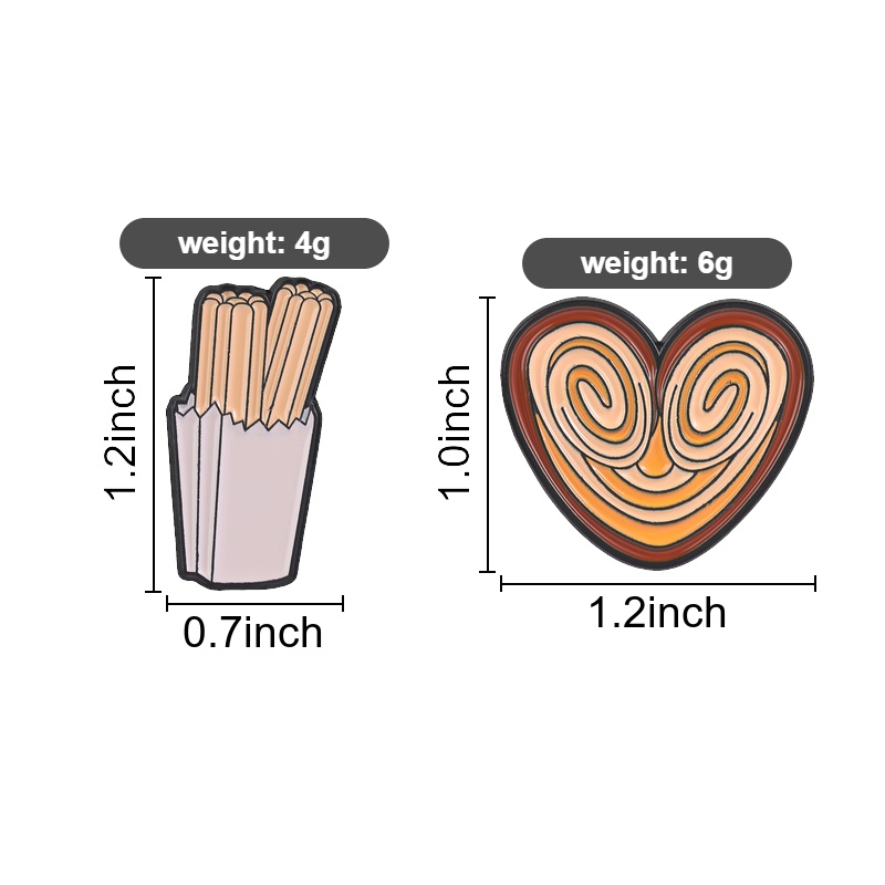 Funny Snack Enamel Pin, Churro - Food Snacks Gifts recensie en prijs