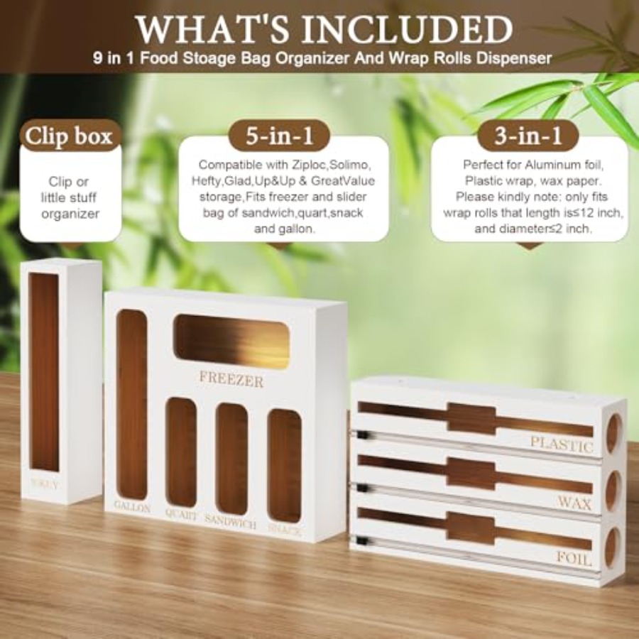 Kitchen Drawer Organizer for B - Snacks Food Labels recensie en prijs